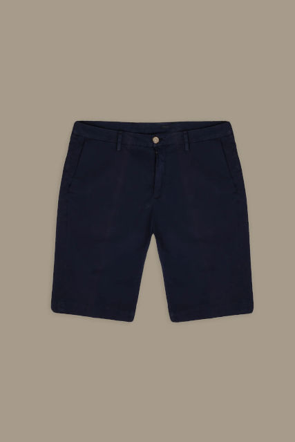 Man short pants blue front 30BE4600BE